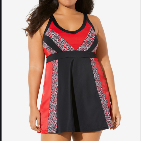 woman within swimdresses